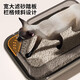 Cat litter box translucent fence removable semi-closed anti-splash litter box kitten fully open giant cat toilet obsidian black 61cm extra large size upgraded and thickened