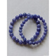 Lihu Tanzanite Ocean Heart Tanzania Bracelet Women's Purple Sapphire Crystal Gem Single Circle Bracelet Jewelry Gift R45 About 6.5-6.9mm
