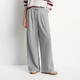 Pantalones casuales semir para mujeres en invierno imitación plisada plisada pantalones de pierna ancha caída 2025 Nuevo versátil pantalones de arroz glutinoso