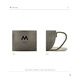 M STAND stainless steel cup and saucer 290ml limited edition stainless steel material durable retro mstand peripherals