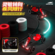 Beijing Materials selects children's kart four-wheel electric car for boys aged 3-6-10 years old, no installation required, foldable remote control toy car that can seat people, K9 dual drive - deep space blue | Bluetooth/spotlight/remote control 2025 upgraded luxury long-range four-wheel kart
