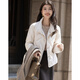 Demana warm winter small stove winter light luxury 90 duck down lapel three-layer craft laminated direct-fill women's down jacket
