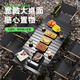 Lingli camping table egg roll table outdoor folding table and chairs picnic stall barbecue travel picnic portable table and chairs