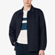 LACOSTE crocodile solid color loose single-breasted long-sleeved jacket men's navy navy one size 48