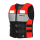 Life jacket adult professional boat vest fishing swimming rescue flood-proof vest surfing large buoyancy survival clothing orange M