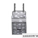 Crib Storage Bag Newborn Urinary Array Hanging Bag Ready in Stock Granny Gray 28*20*42CM