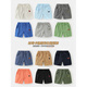 Diese Nacht und diesen Monat [kurze Sammlung] Jungen Dinosaurierauto gestickt Shorts Sommerkleidung Kinderkleidung Kinderhose Casual U15870 Denim Blue 90 cm