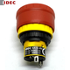 XA1E-BV Japanese idec Izumi BV3U02R RH emergency stop button switch XA1E-BV3U01R (not taxed) 2 pins