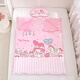 Yalu Category A Kuromi Melody All-in-one Sleeping Bag Baby Velvet Sheet Dual-Purpose Thin Padded Sheet for Girls, Medium and Large Children Split-Type Detachable Sleeping Bag-Melody Trojan Warm Velvet Beanie Double-sided Partitioned Neck Pillow