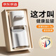 Made in Tokyo, seasoning box, salt shaker, kitchen glass household food contact grade (quantitative salting) 180ml