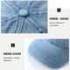 Mouth piano denim baseball cap for men and women, fashionable and versatile, small peaked cap with face, trendy, fashionable, simple, outdoor, suitable for all seasons, medium blue, adjustable