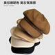 Xue Qianman hat women's autumn and winter high-end Korean style octagonal hat fashionable peaked cap versatile beret small warm hat showing face