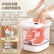 Midea Foot Bath Bucket Fully Automatic Massage Foot Bath Basin Intelligent Electric Heating Constant Temperature Timed Autumn and Winter High-end Birthday and Holiday Gifts for Elders, Parents, Boyfriends and Girlfriends High Deep Bucket Ultraviolet Sterilization丨Hot Spring Circulating Water Flow丨Leak Protection Plug