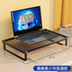 王星和月笔记本电脑支架散热底座烧烤架支撑架家用桌面增高台支架托悬空办公桌宿舍增高台铁艺散热架支架子 黑色小号【豪华折叠款】13-14寸笔记本