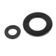 Jipindi Black 12-Level Flat Waschmaschine plus eingedickter Schraubwaschmetall Runde Meson Dünn 4,8-Level Black M12*0*5 4,8-Level Black M12244 (1Jin [Jin entspricht 0,5 kg] etwa 50 Teile)