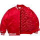 Supreme/MitchellNess joint series FW24 back twill jacket red/Red M