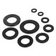 Jipindi Black 12-Level Flat Waschmaschine plus eingedickter Schraubwaschmetall Runde Meson Dünn 4,8-Level Black M12*0*5 4,8-Level Black M12244 (1Jin [Jin entspricht 0,5 kg] etwa 50 Teile)