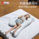 Hoag Pregnancy Pillow Waist Support Side Sleeping Pillow Belly Support Pillow Pregnancy Gift Special Sleeping Side Sleeping Pillow Artifact New Product 7th Generation-Senhai Fanxing