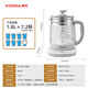 KONKA health kettle 1.8L large capacity health kettle multi-function thermostatic kettle tea kettle 24H reservation hot water kettle insulation kettle KHK-18V12