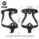 West Rider West Rider Bicycle Water Bottle Cage Carbon Fiber Water Cup Holder Mountain Road Bike Cycling Bracket Cycling Outfit Black
