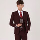 Ipentaot slim men's suit suit youth single suit jacket men's formal business casual Korean style small suit men's top one button purple double slit jacket top XXS 180XL