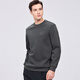Septwolves 7A Antibacterial Plus Velvet Sweatshirt Men's Winter Warm Casual Men's Top Black Gray XL