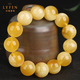 Layun Feiyin 7A natural beeswax bracelet, collectible demon flower white nectar, single circle amber non-optimized honey-filled bracelet, high-end, about 13-14mm collection-grade beeswax (with certificate), selected and issued