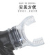 Gu Jianmu swimming mouthpiece, snorkeling and deep diving universal connection breathing tube silicone mouthpiece diving earplugs and nose clip set diving disposable mouthpiece-5 pieces transparent