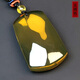 Amber School, one thing, one picture, one certificate, blue amber pendant, natural amber, necklace chain, water purification grade pendant, no cracks, pendant, 11.79 grams, 44*27*13 mm