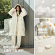 Semir Chen Duling 90 down jacket women's long detachable big fur collar sweet coat 25 winter 109725113006