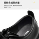Heilan House HLA leather shoes men's British style leather shoes men's autumn and winter formal business casual shoes men T120 black 42
