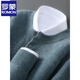 ROMON 100 pure wool sweater men's autumn and winter round neck pullover loose Henry collar sweater casual business thickened sweater white S 100-120Jin Jin equals 0.5 kg