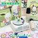 Sanrio Karaoke Audio Set Jade Dog Hello Kitty Retro Speaker Vinyl Audio Record Player Bluetooth Speaker KTV Microphone Birthday Gift Best Friend Girl Pacha Dog-1 Microphone-Gift Bag Style Ornament Sticker Gift Bag Affordable Gift Bag Style# Ornament Sticker Gift Box Gift Bag