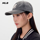 MLB Official Male and Female Couple Showing Face Small Fashion Retro Sunscreen Soft Top Baseball Cap Spring and Summer CPVV5 New York Yankees/Charcoal Gray One Size