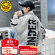 G.DUCKIDS children's clothing boys' sun protection clothing summer jacket 2025 new children's summer medium and large children's thin sun protection clothing summer style trendy gray 160 cm