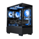 Yeston AMD Ruilong 7500F/9600X/9700X desktop assembly computer host RTX5060Ti Delta tile game live broadcast design rendering DIY complete machine configuration one R5 7500F丨RTX3050 efficient game