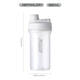 LOCK&LOCK large-capacity water cup tritan sports shake cup portable handle kettle men's and women's plastic cup 800ML gray