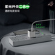 Bull (BULL) socket converter flat plug strip multi-function master control office home plug-in board dormitory wiring board drag strip plug strip drag strip electric plug-in board multi-socket multi-hole 8 sockets + master control switch total length 1.8 meters