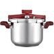 Tianxi explosion-proof pressure cooker 6 liters household 304 stainless steel pressure cooker one-click opening and closing induction cooker universal / suitable for 3-5 people