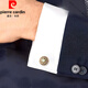Pierre Cardin (Pierre Cardin) France imported quality golden green diamond flower wheel French shirt cufflinks cuff nails business men's cuff nails shirt button sleeves X195 gold green diamond flower wheel
