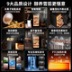 CIGARLOONG 95C constant temperature and humidity cigar cabinet air-cooled frost-free compressor household energy-saving silent cedar wood liner shelf WiFi remote IoT ammonia removal fingerprint lock Cuban cigar cabinet 95C cigar basket model + purified ammonia + WiFi + fingerprint lock