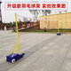 Badminton net standard net outdoor singles and doubles badminton posts mobile net rack portable indoor beach tennis rack 1m portable badminton net rack free 2-piece set