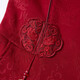 Paste Xi's mother-in-law Chinese style retro plus velvet thickened festive banquet dress wedding festive dress red 3XL