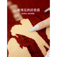 Yueche moves to a new home floor mat entrance door floor mat 2025 new high-end dirt-resistant and no-wash red entrance door floor mat Hongyun Hengtong-15866 80cm*120cm [Small size in the home]