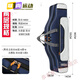 Fishing gear bag after drilling, fishing rod storage bag, new canvas thickened belly bag, multi-functional fishing rod bag, large capacity 55 55 single layer thickened belly bag