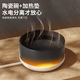Hanhan Pet Cat Constant Temperature Water Bowl Ceramic Water Dispenser Heating Warm Water Cat Bowl Pet Supplies Dog and Kitten Yogurt Machine Constant Temperature Heating Pad + Ceramic Bowl 350ML Black