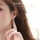 XUPING Xuping Jewelry Simple Versatile Earrings Girls Daily Commuting Student Party Gifts X000663390 White