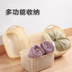 Bags, leather goods, women's handbags, imitation rattan desktop storage basket, clothing kitchen snack storage basket, 1 pack, portable rattan basket