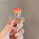 SNQP golden rose brooch, feminine corsage, creative large pin, suit coat accessories, gift, golden rose brooch