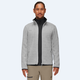 MAMMUT Arctic solid color stretch comfortable quick-drying mid-layer fleece jacket men's black and gray mixed color S
